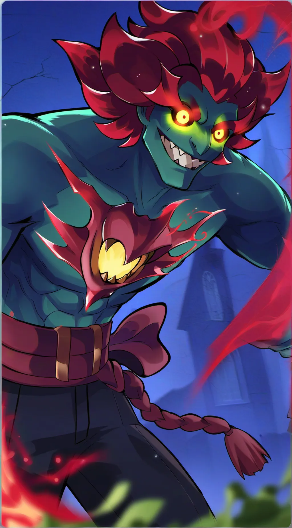 ai character: Ares background