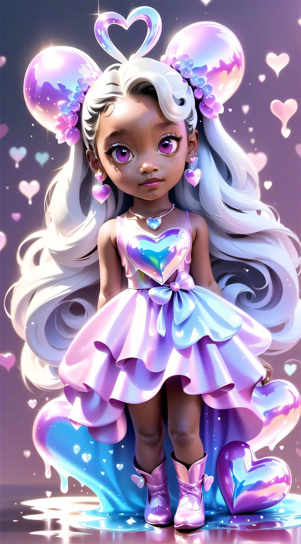 ai character: queen  background