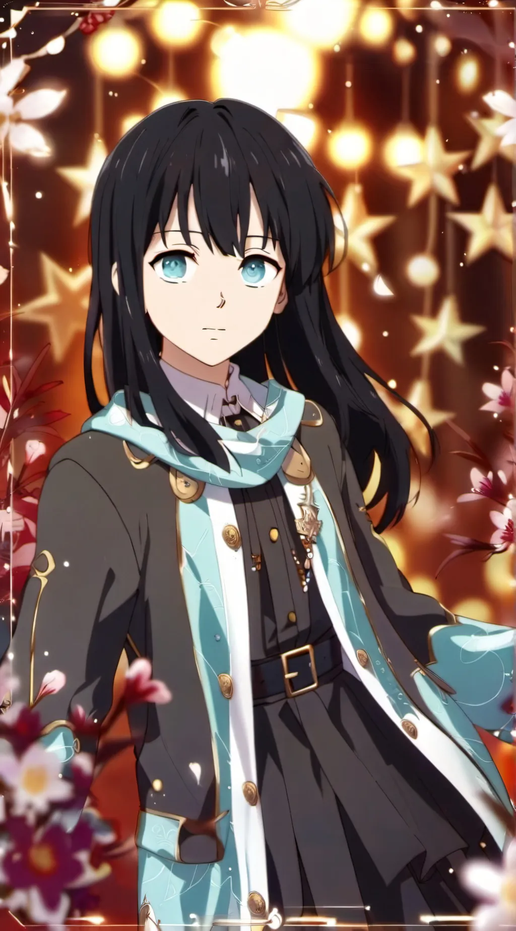 ai character: Muichiro  background