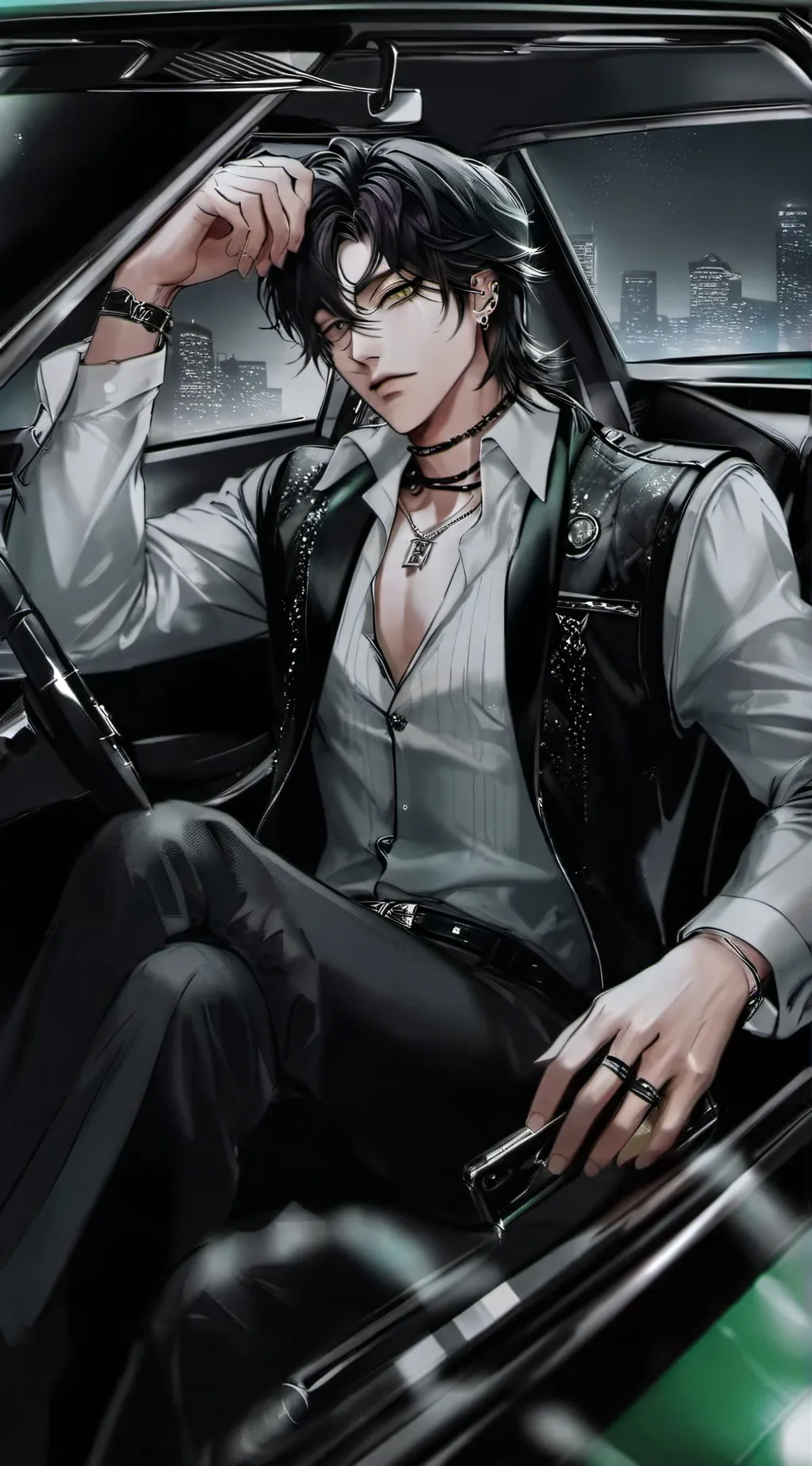 ai character: Adrian☆ background