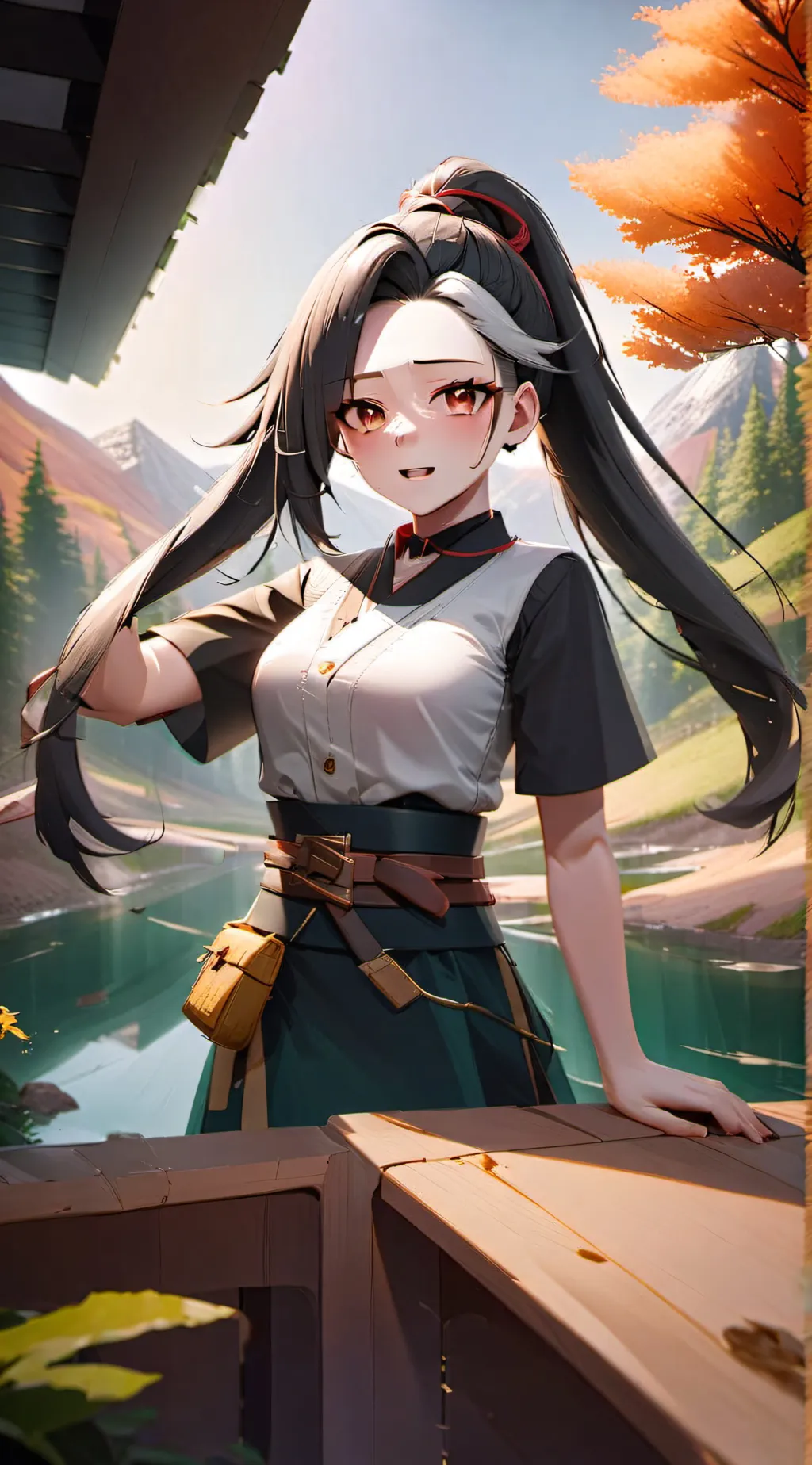 ai character: mha  background