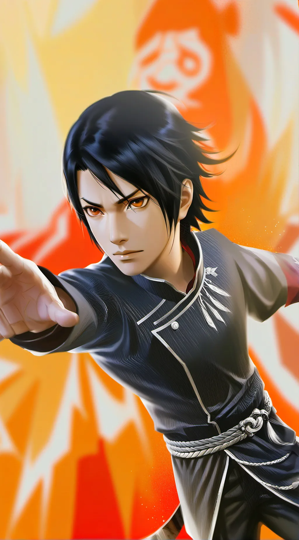 ai character: Itachi  background