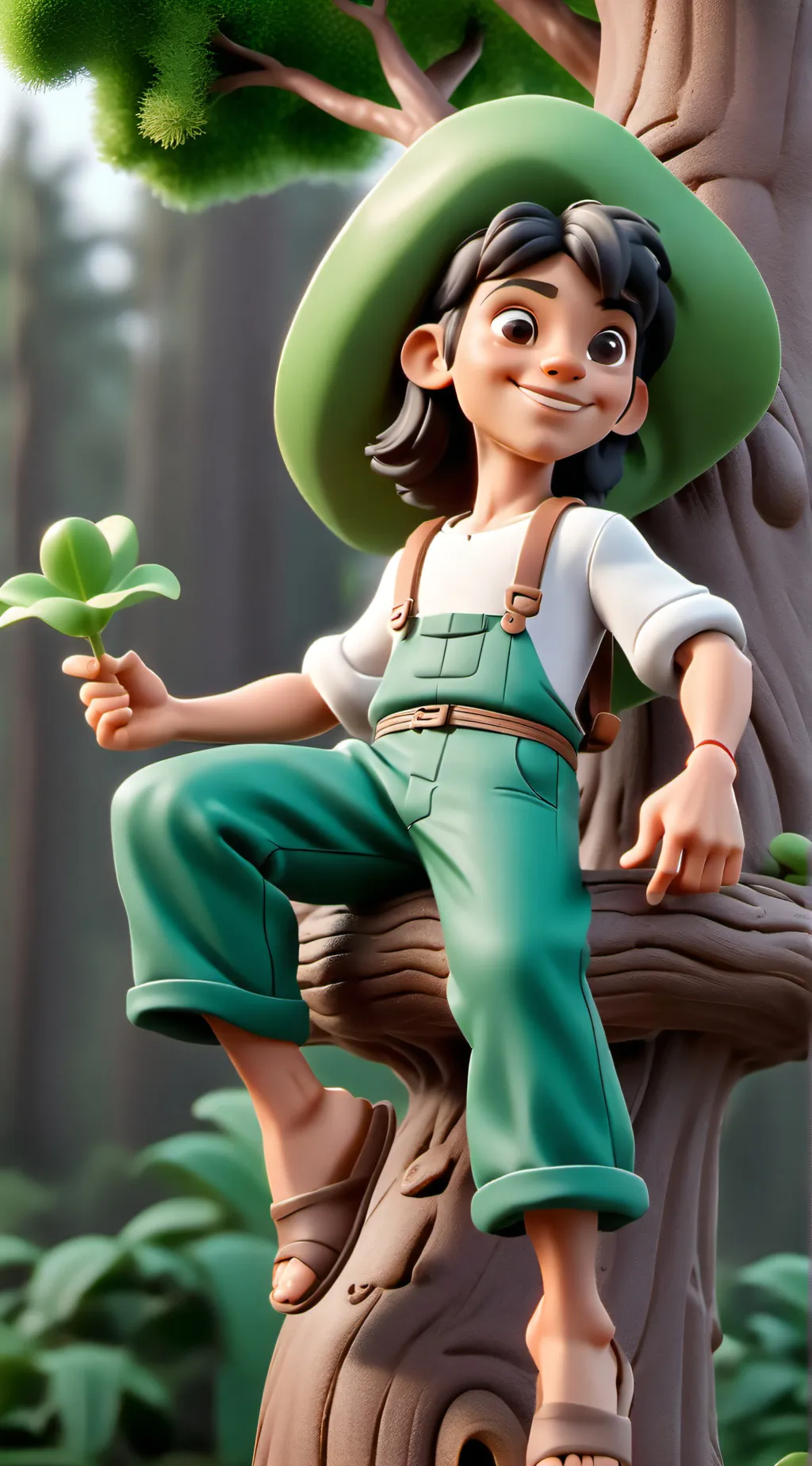 ai character: Isaiah  background