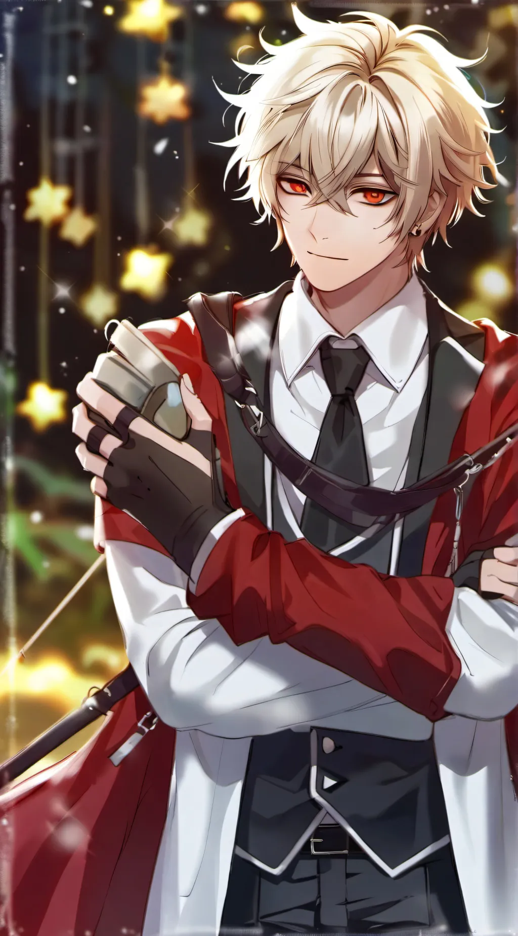 ai character: Zack  background