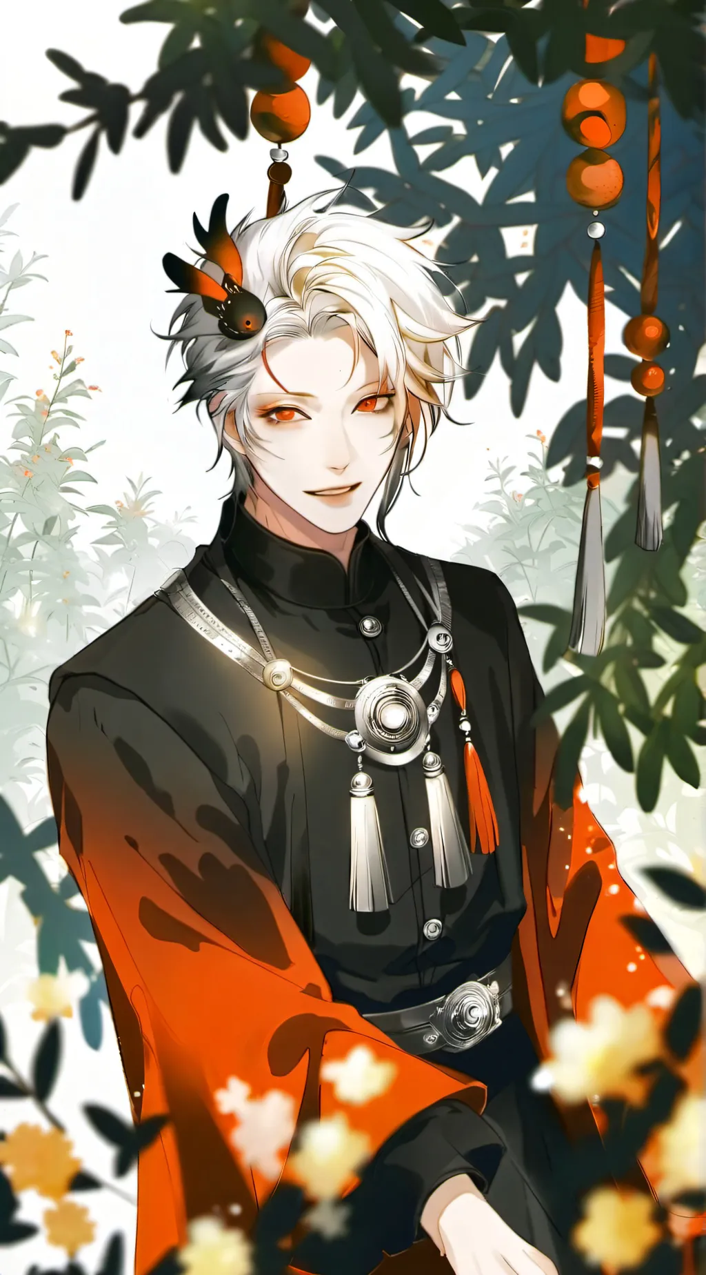 ai character: ℋ𝓊ℊℴ background