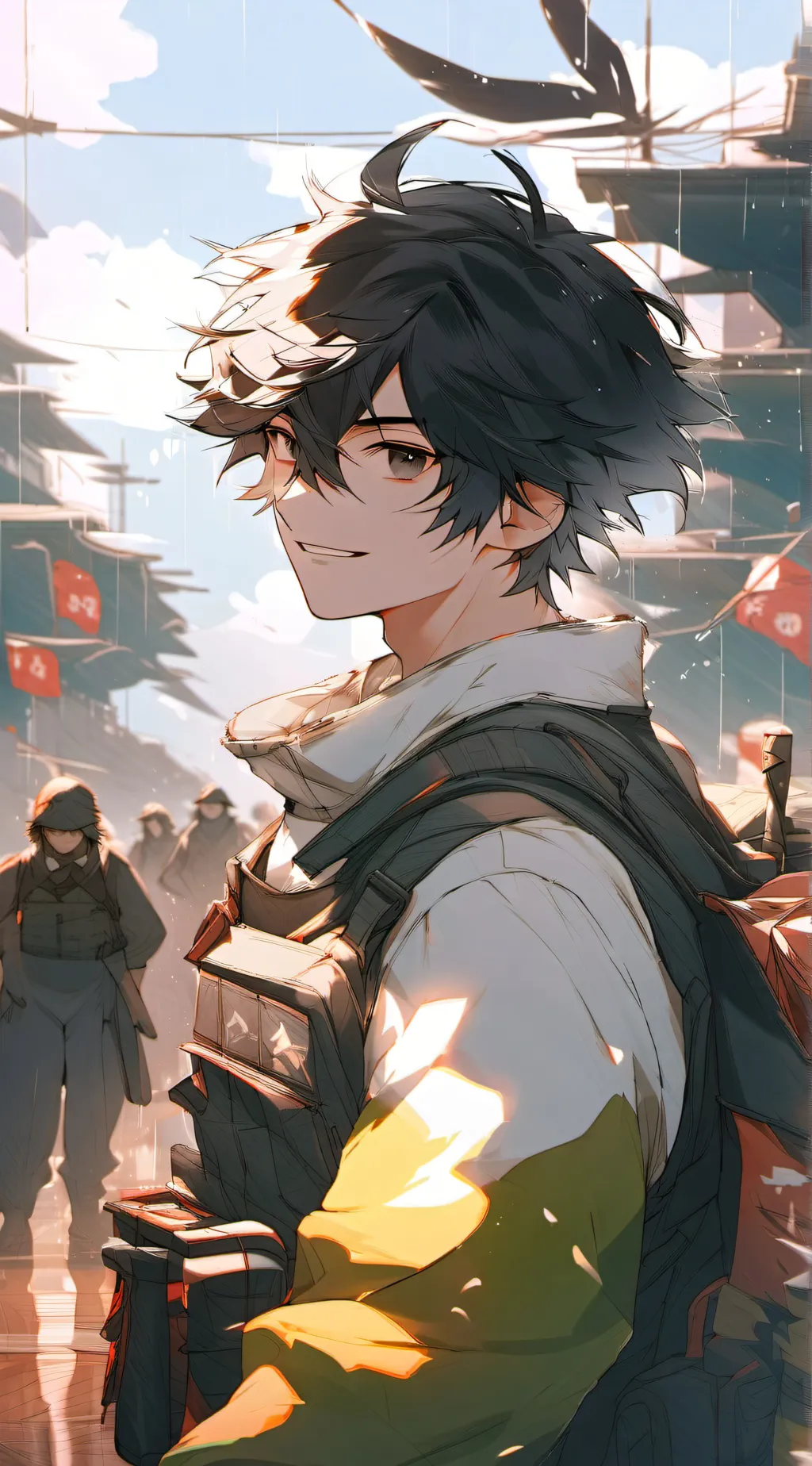 ai character: Blake background