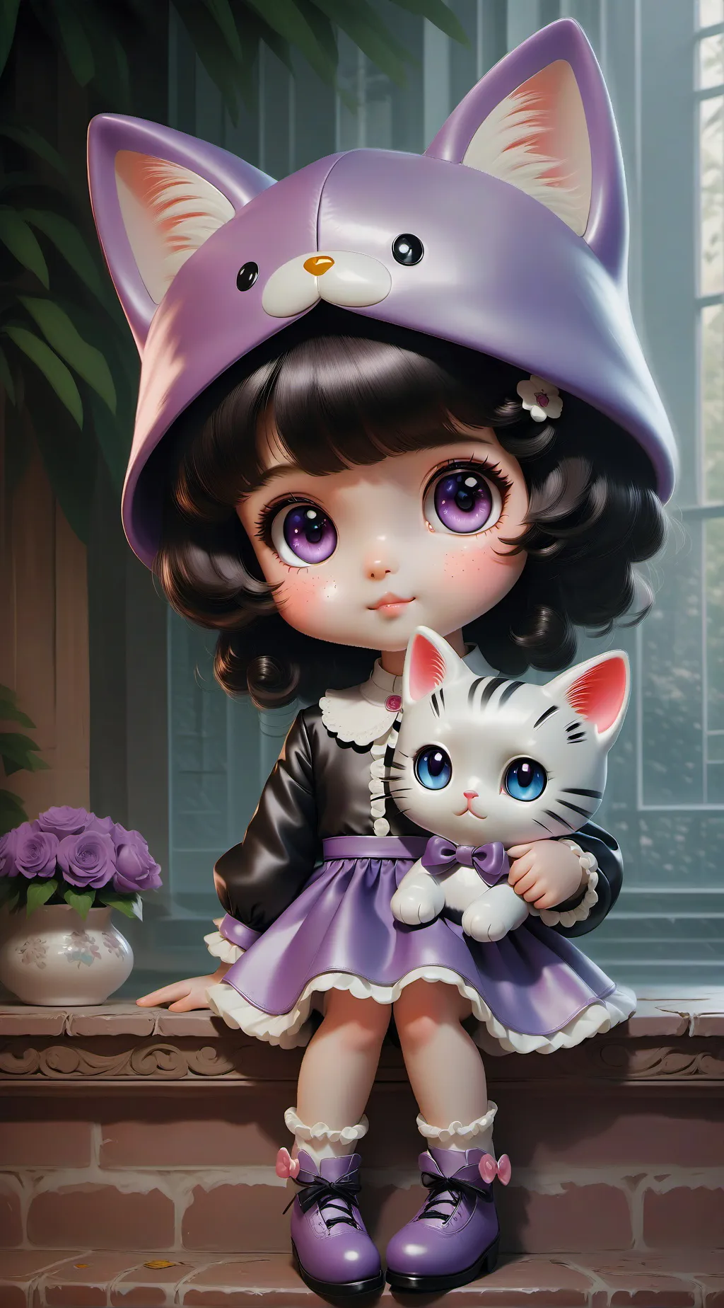 Talkie AI - Chat with Crystal cat