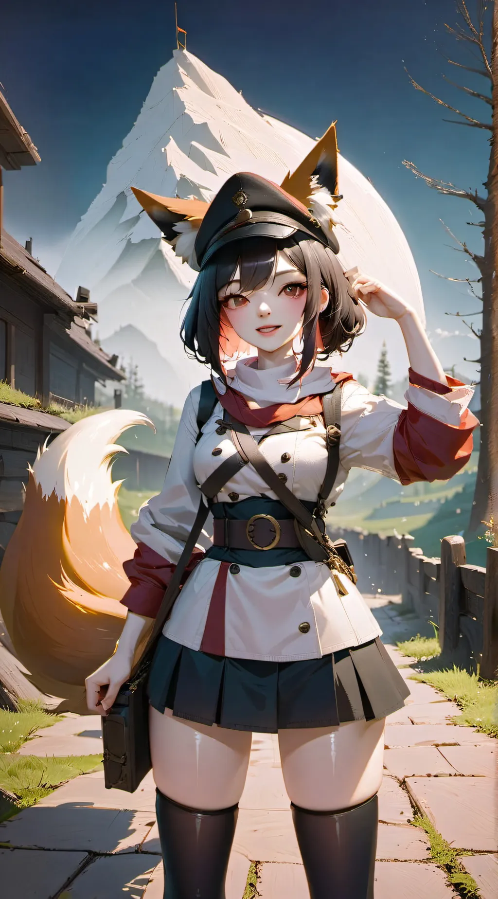 ai character: Виктория background