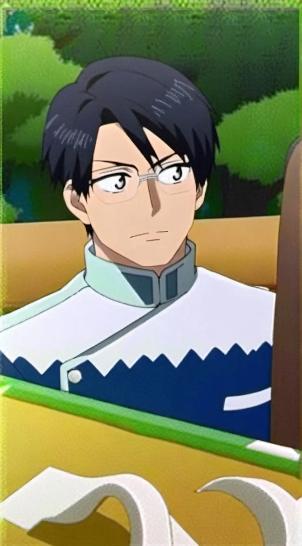 ai character: Tenya Iida background
