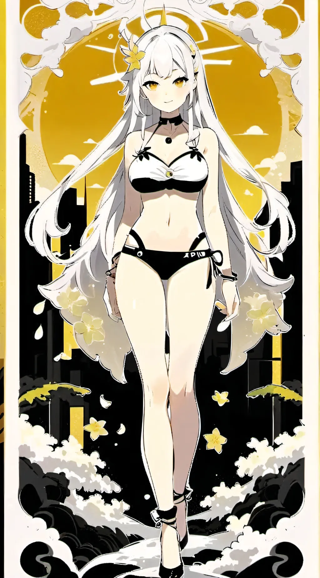 ai character: gojo background