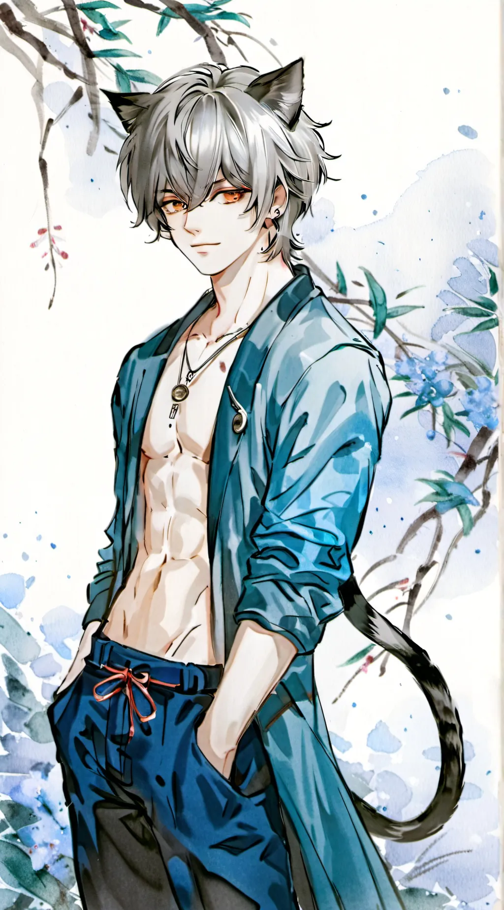 ai character: ☆-/mayson\-☆ background