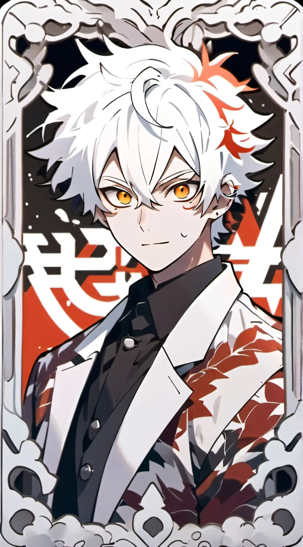 ai character: Bakugo background