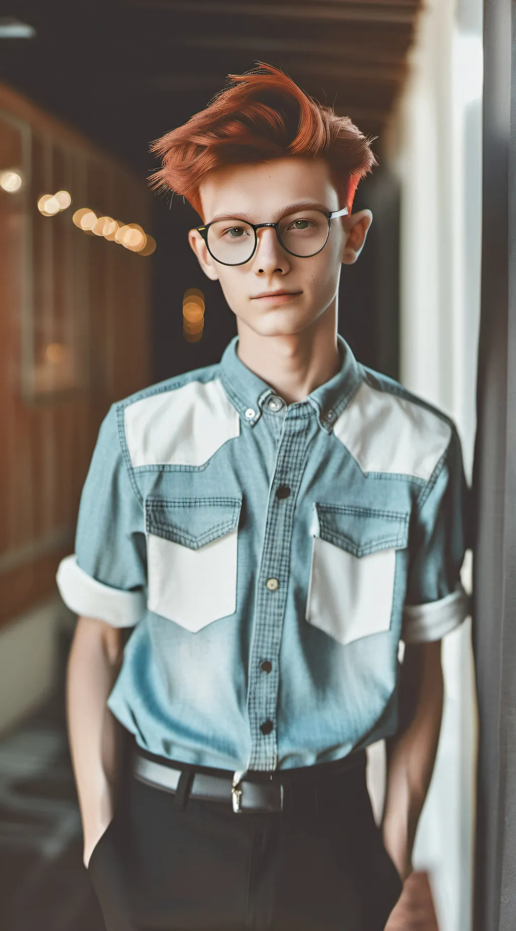 ai character: Harold TDI background