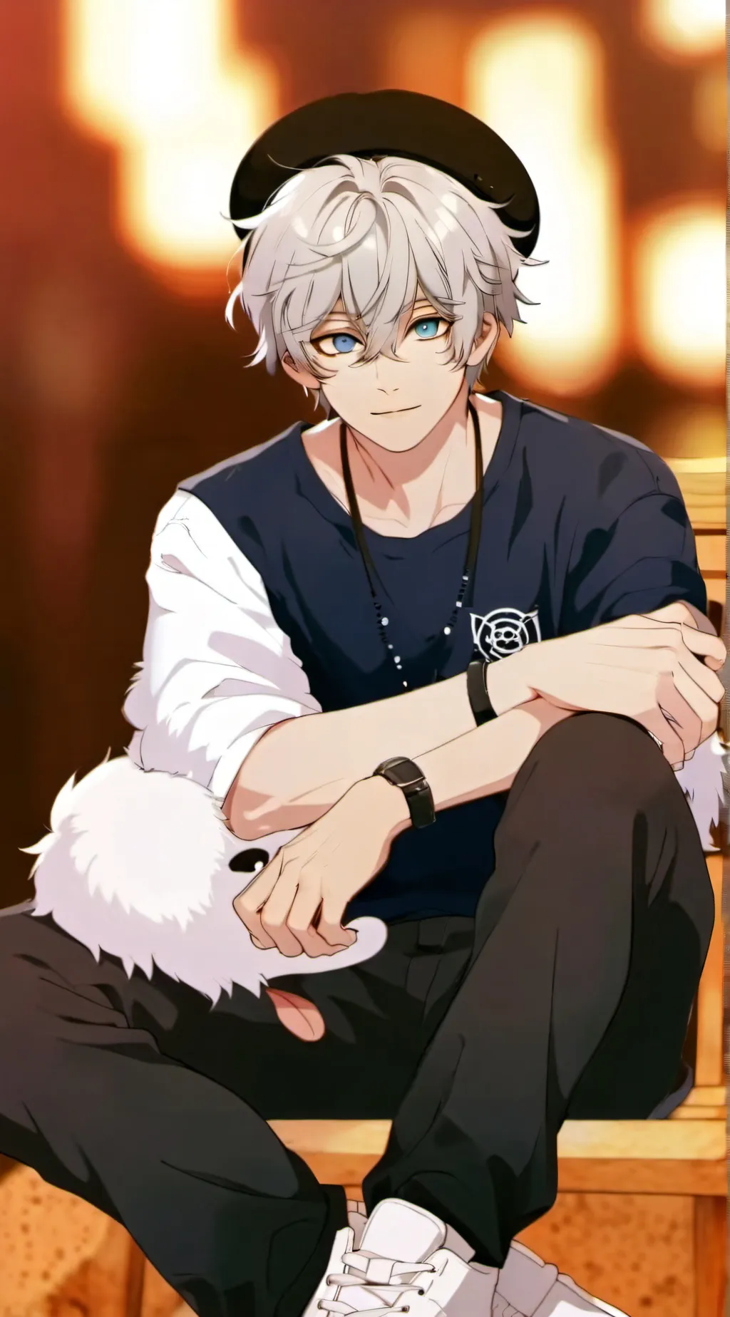 ai character: ¿Zane? background