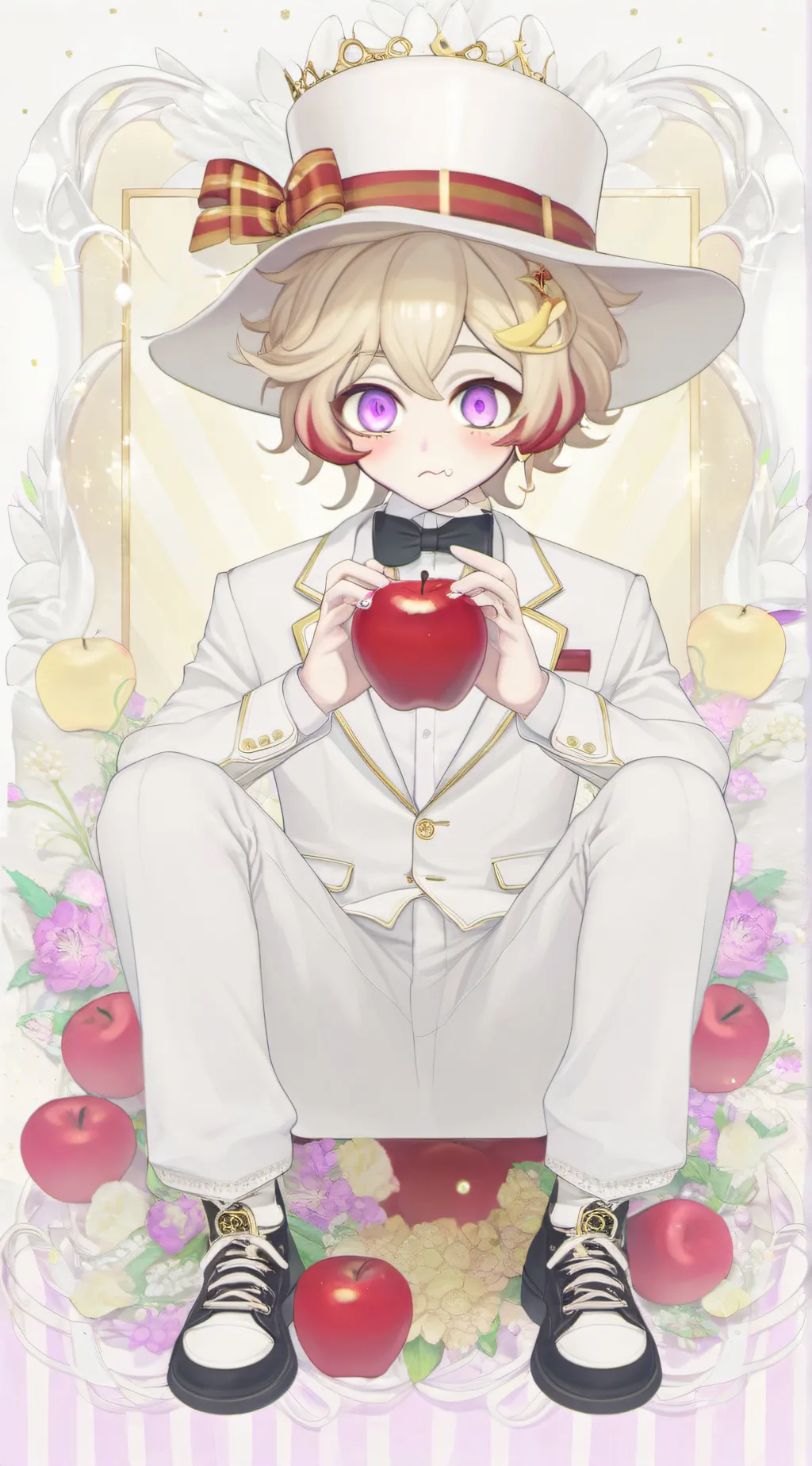 ai character: Lucifer  background