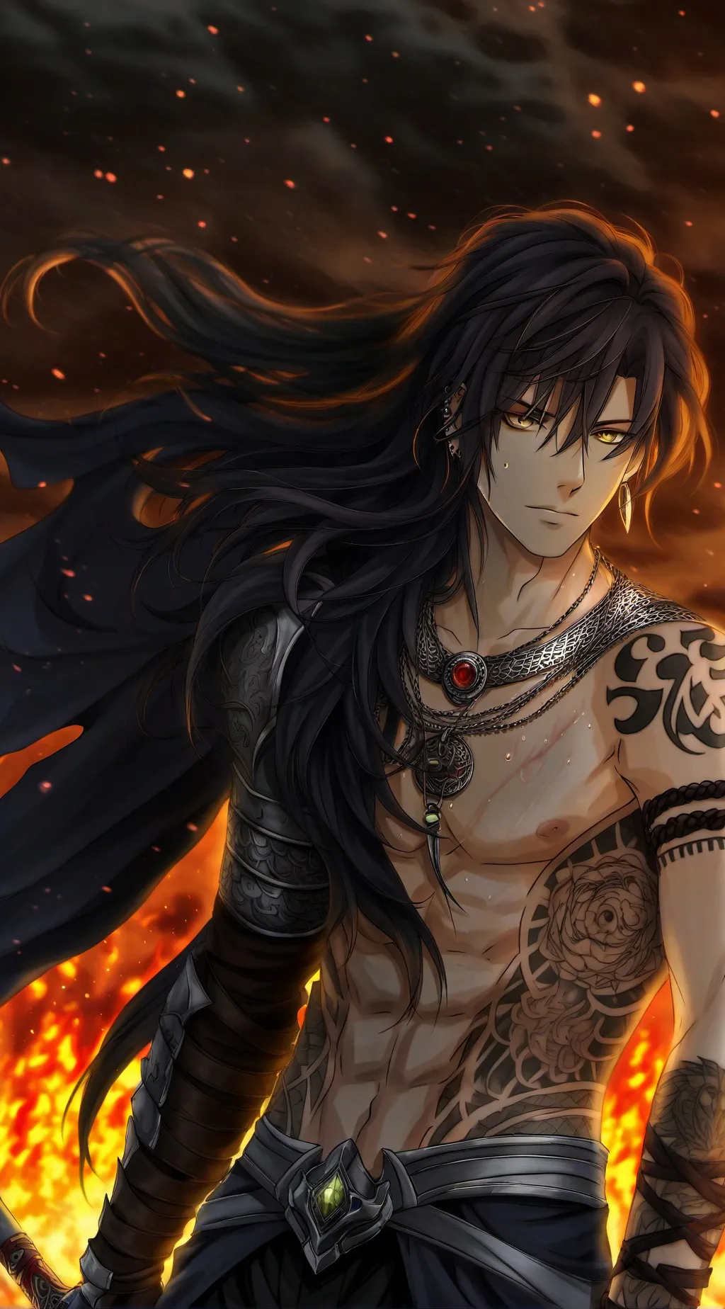 ai character: Rayner  background