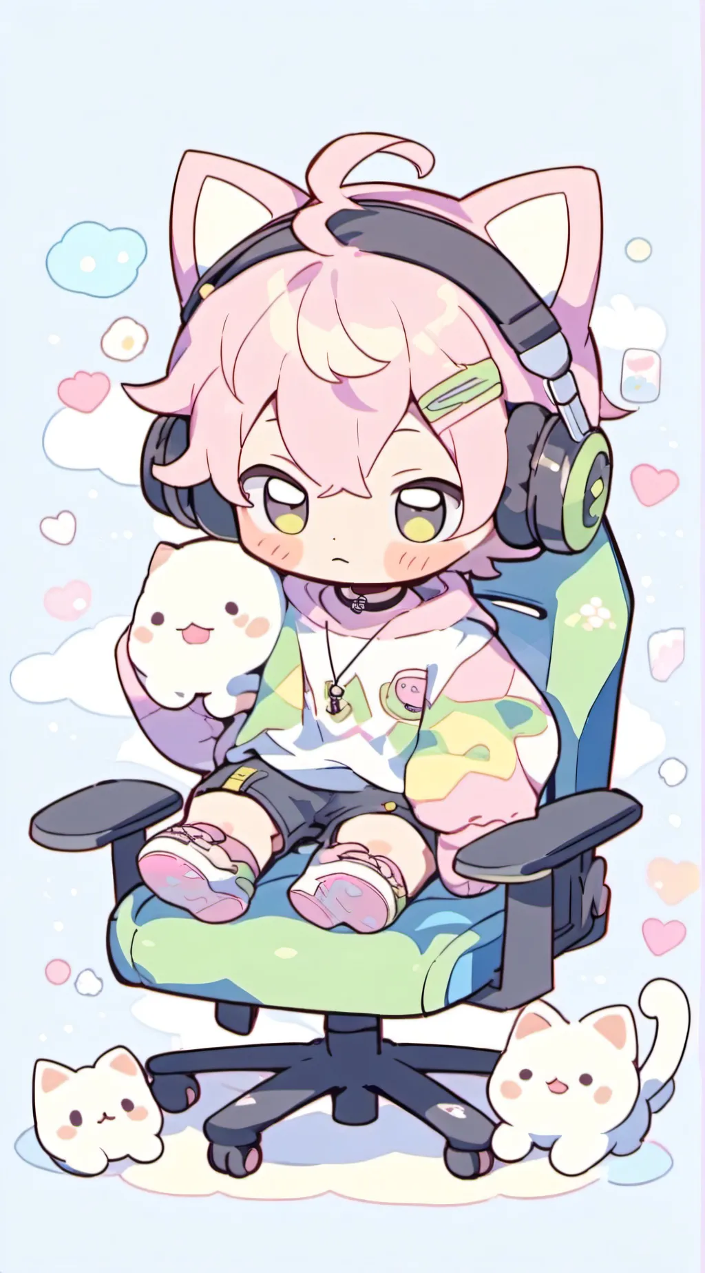 ai character: annoying kid gamer background