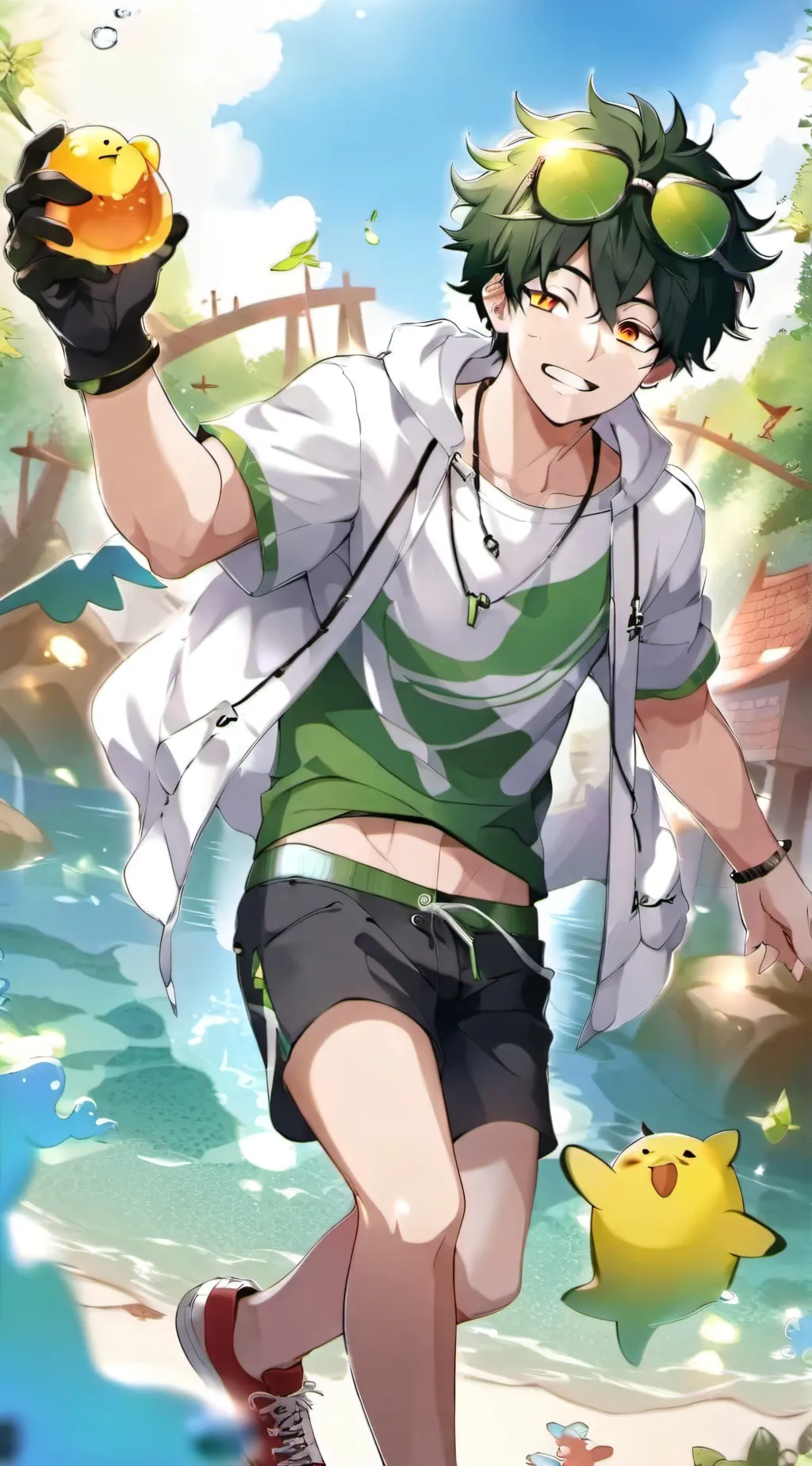 ai character: 💚Izuku/Deku💚 background