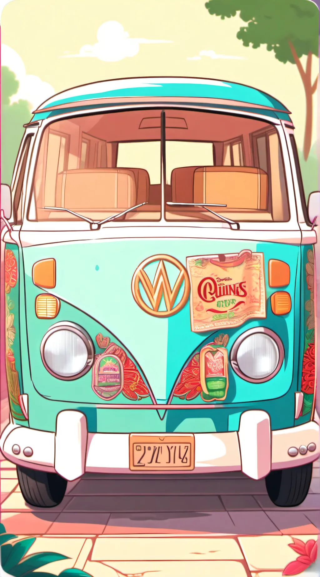 ai character: Hogwarts trip background