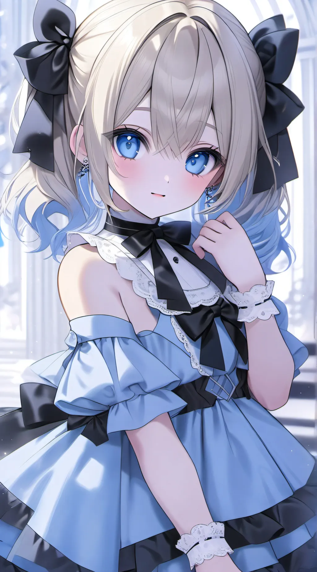 ai character: •Hazel• background