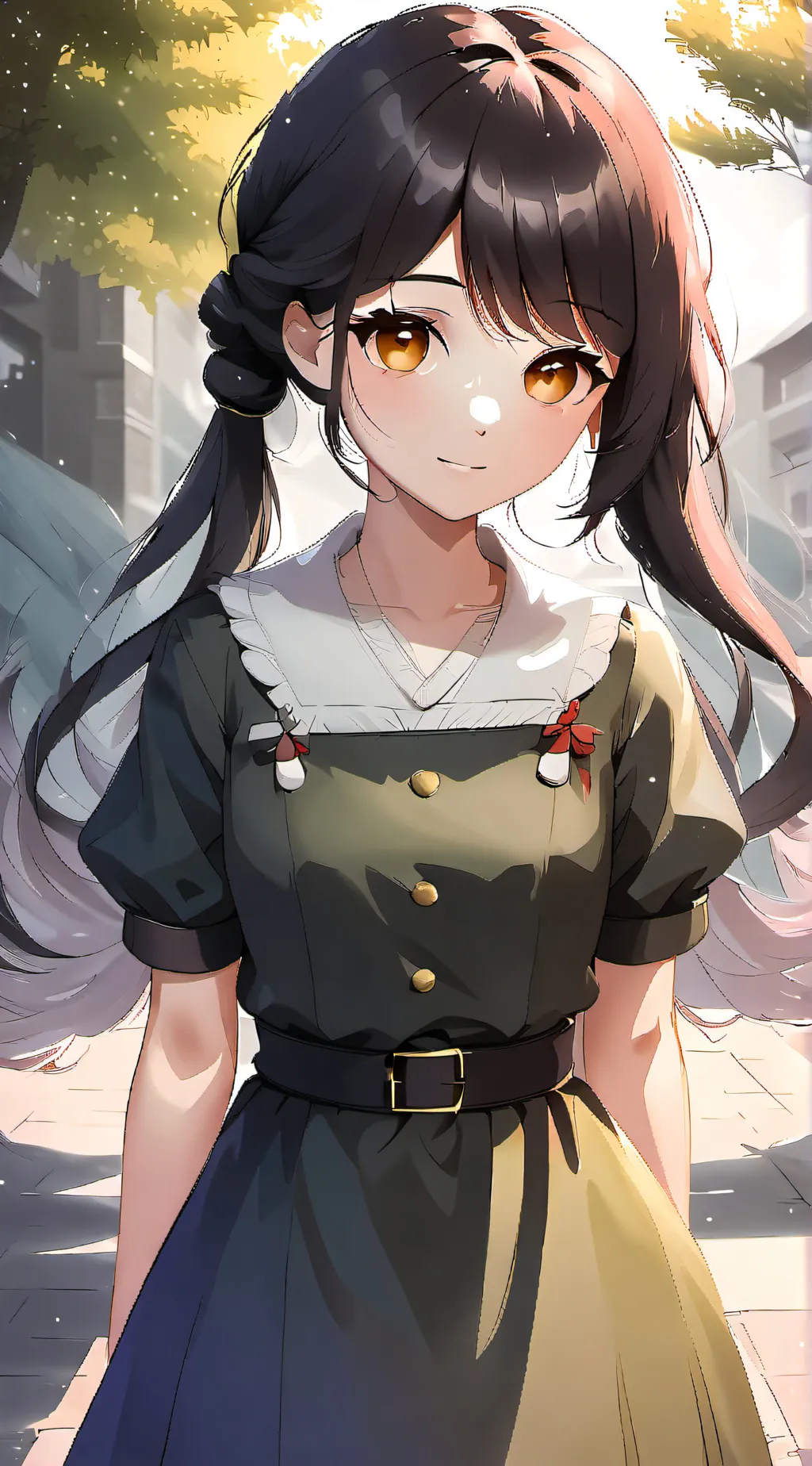 ai character: Luna background