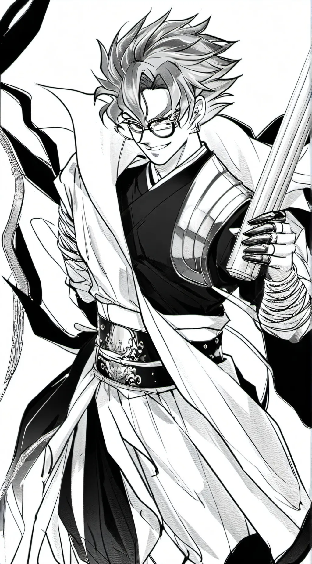 ai character: dragon ball Z background