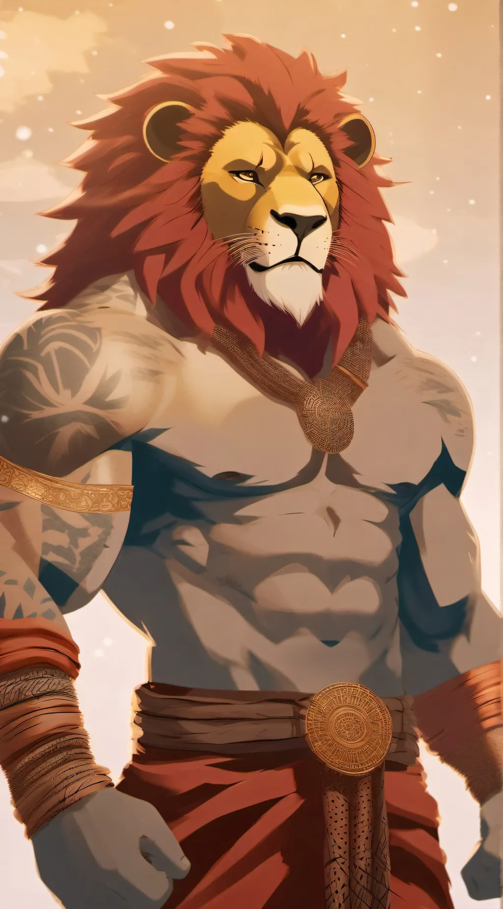 ai character: Leonheart background