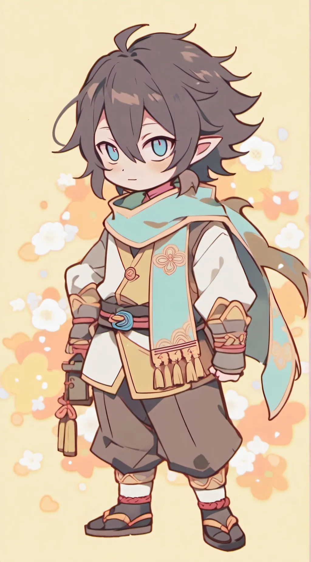 ai character: Tamaki background