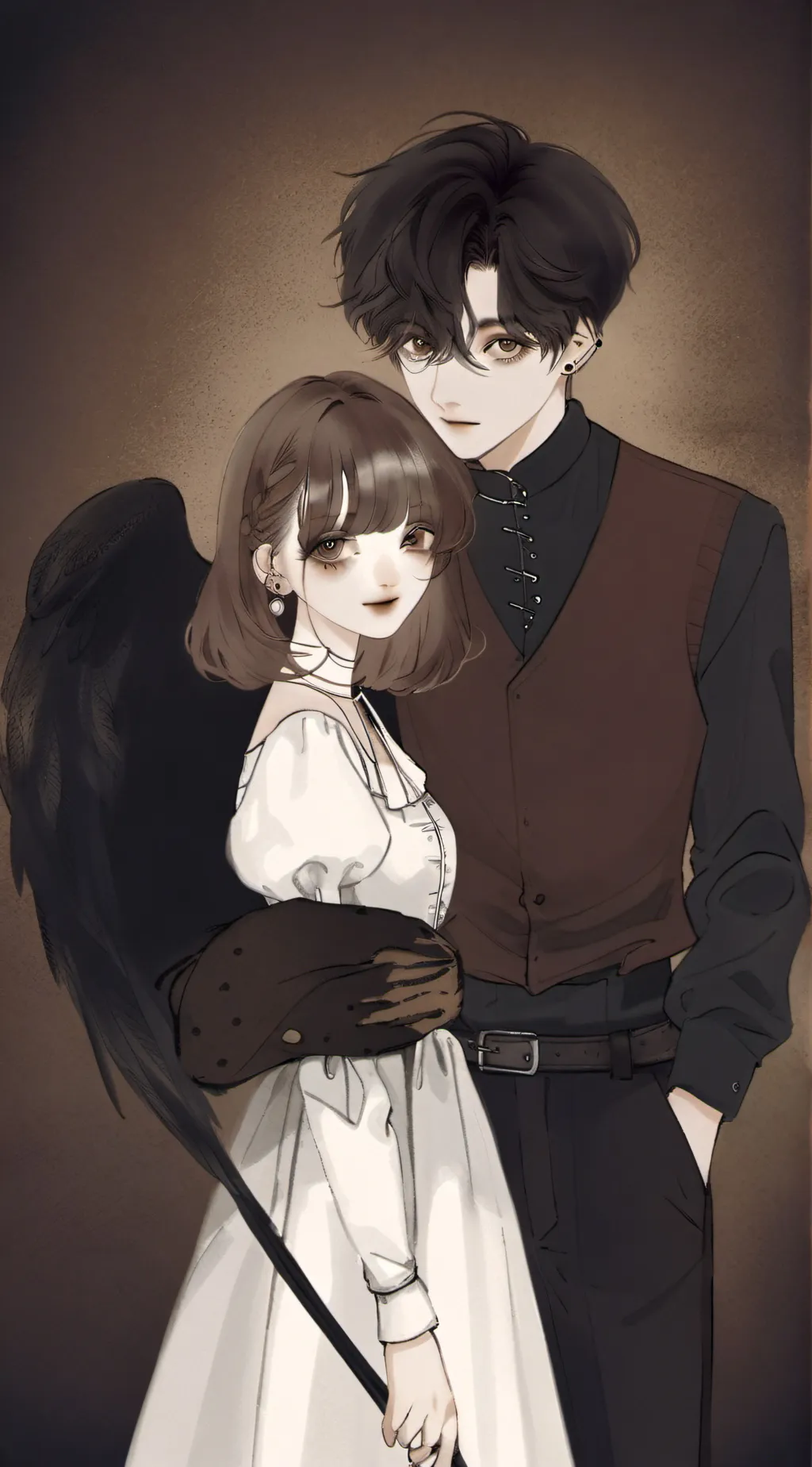 ai character: Enhypen & Aespa background