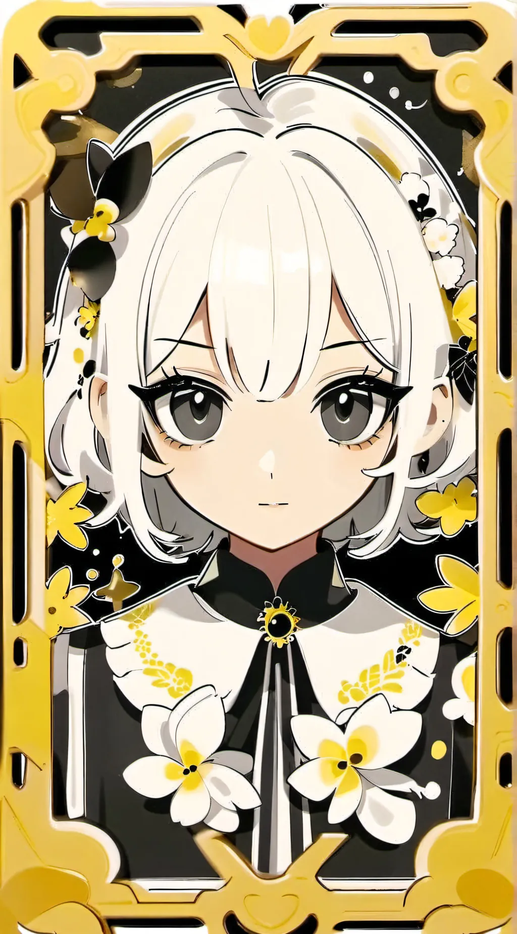 ai character: love background