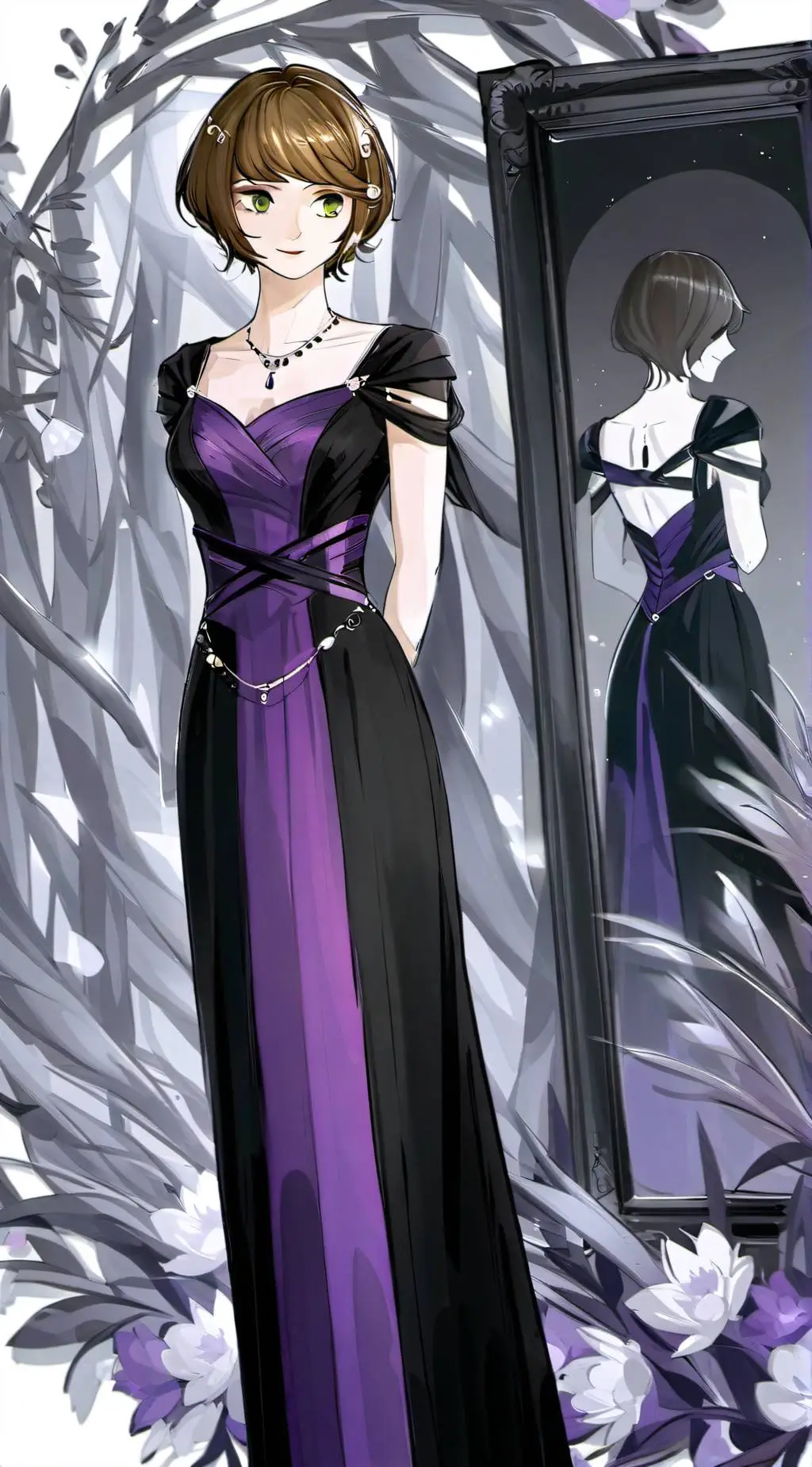 ai character: Roka Azami background