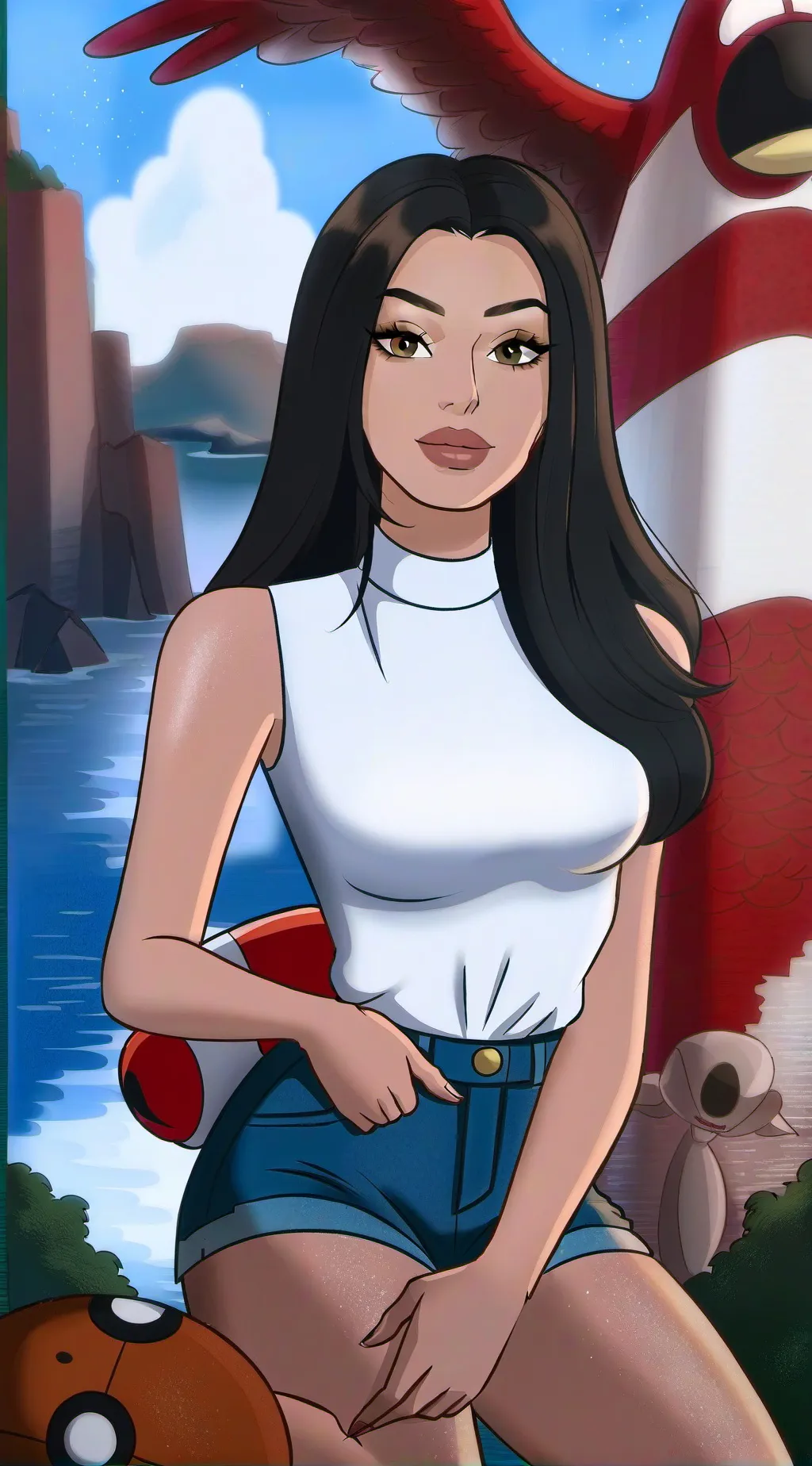 ai character: Martina background