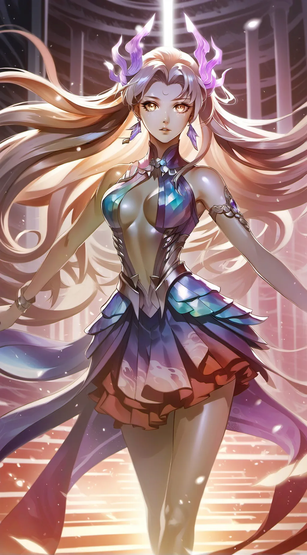 ai character: Ella background