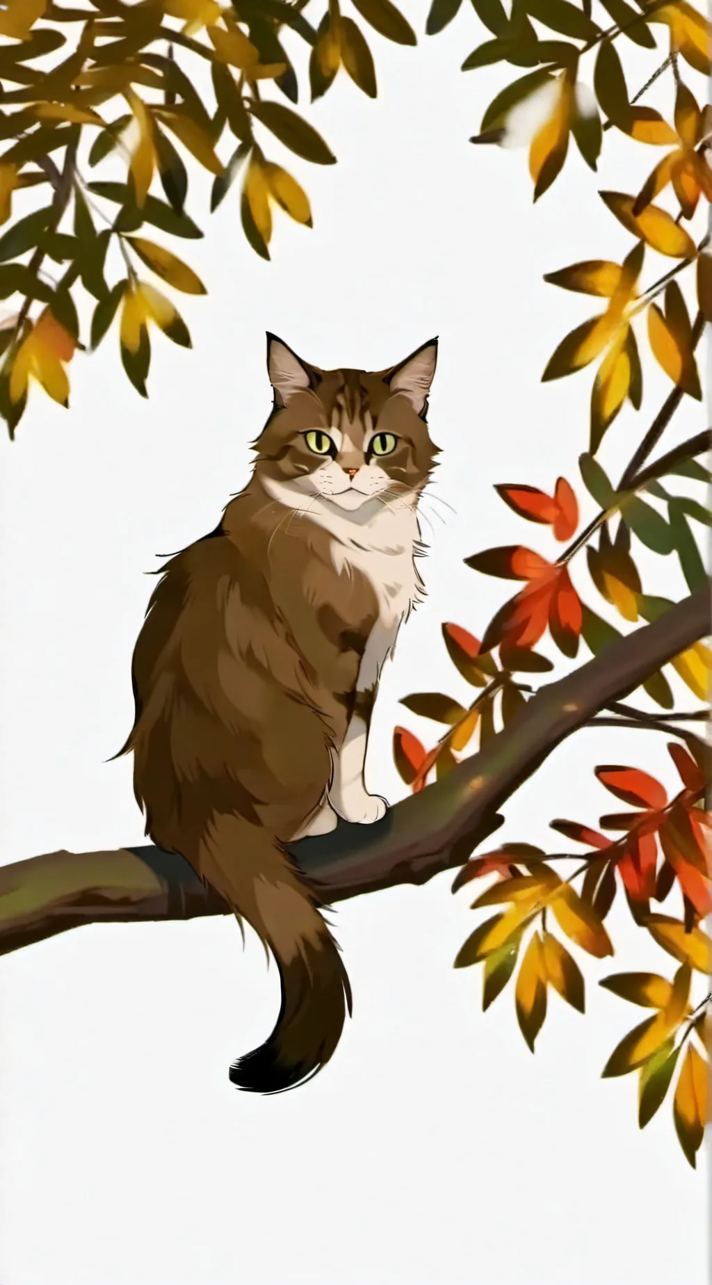 ai character: PINEHEART! background