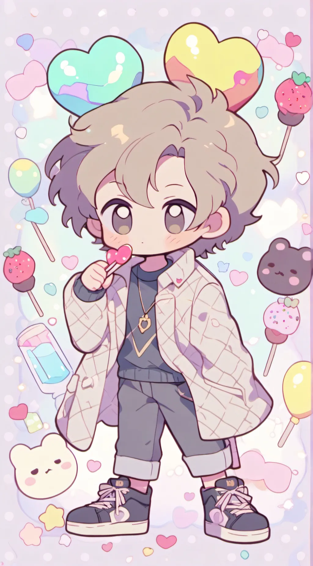 ai character: Leo background