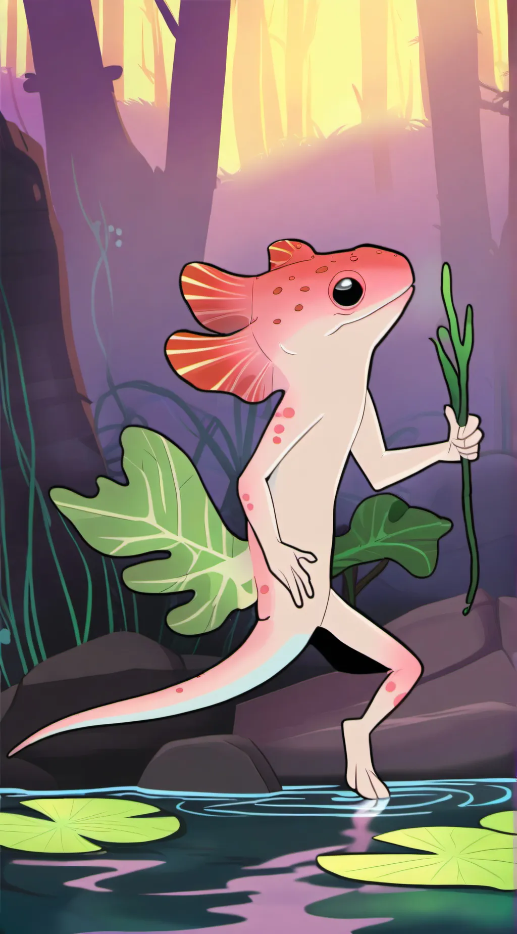 ai character: kineto Pet background