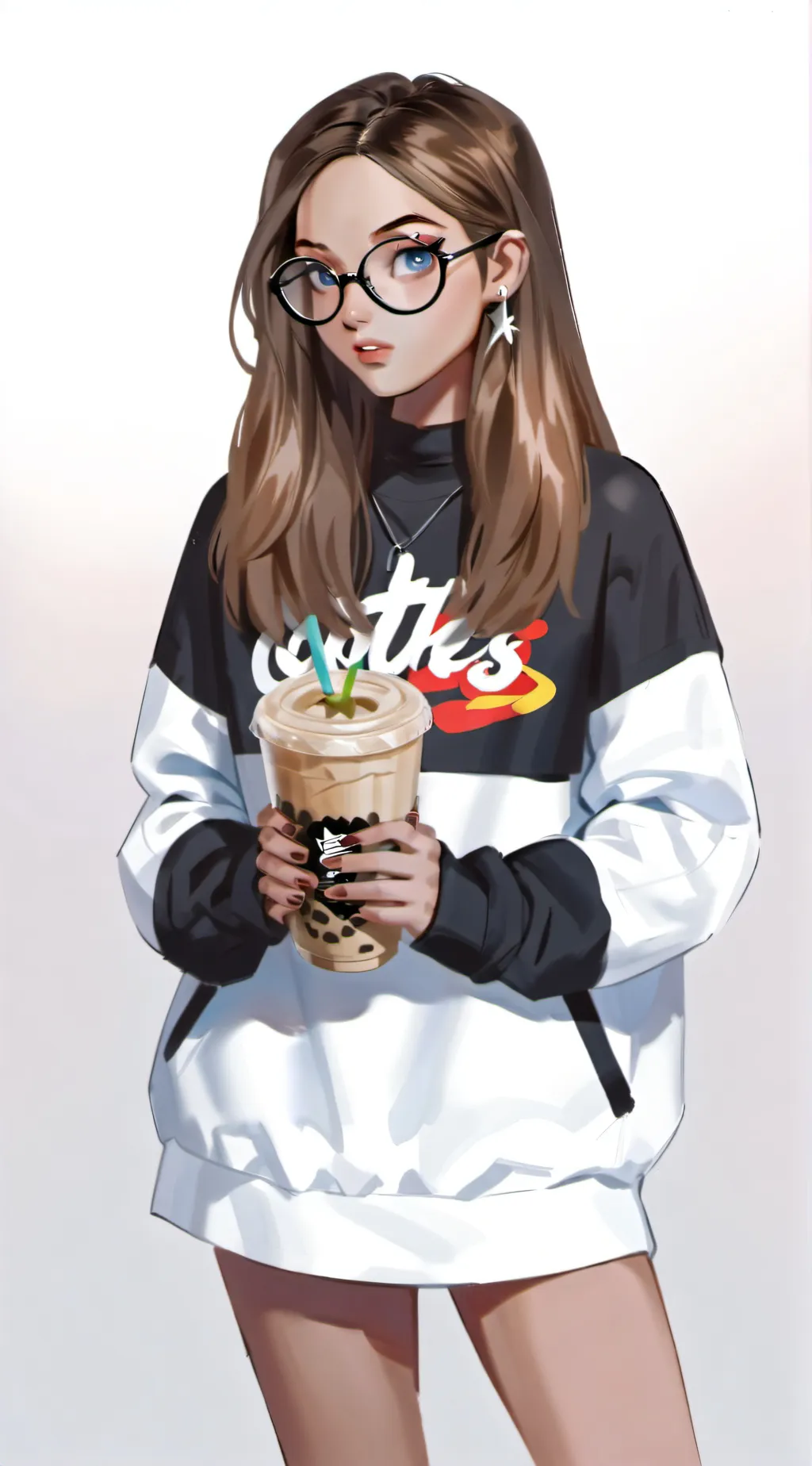 ai character: Haliey background