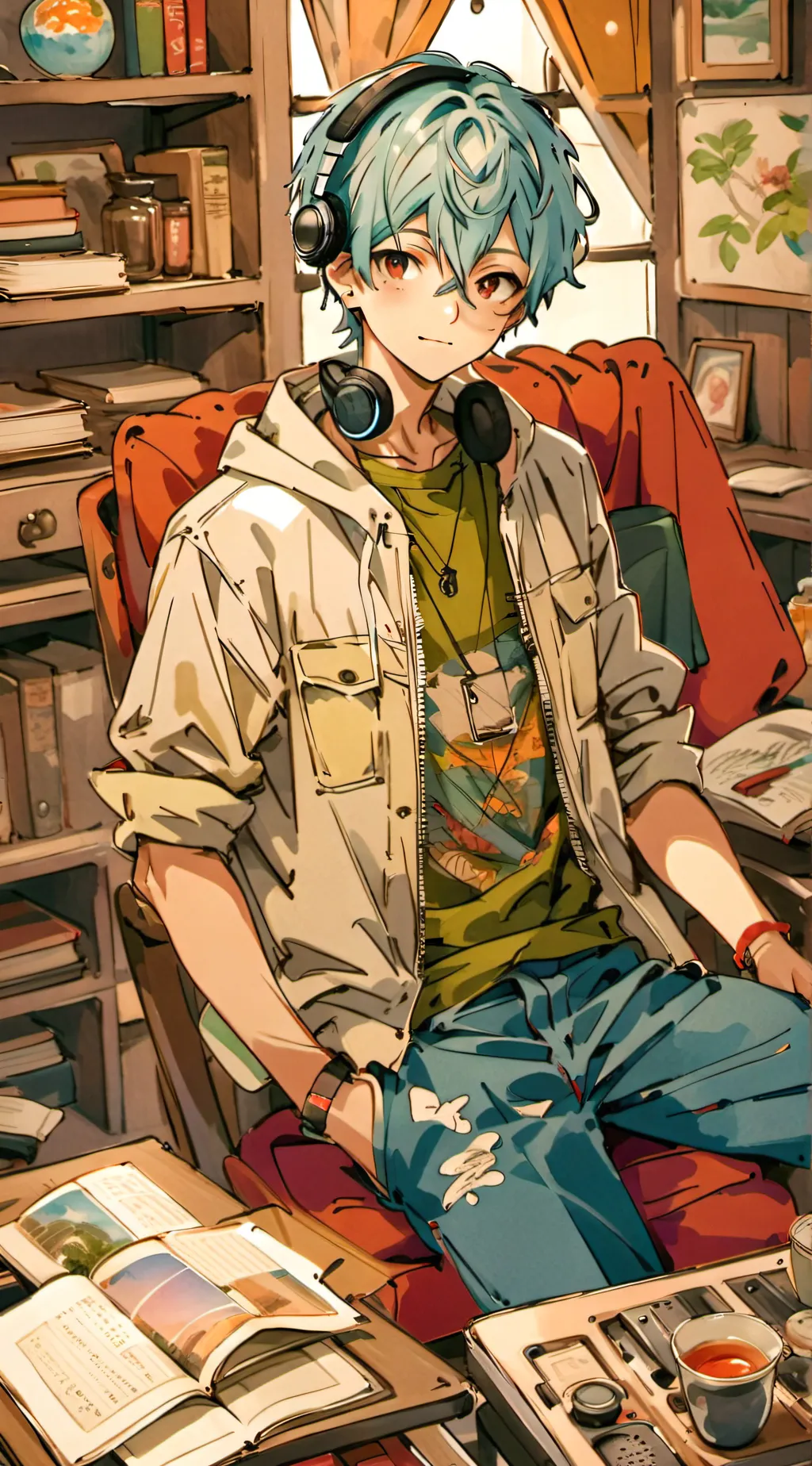 ai character: Andrew background