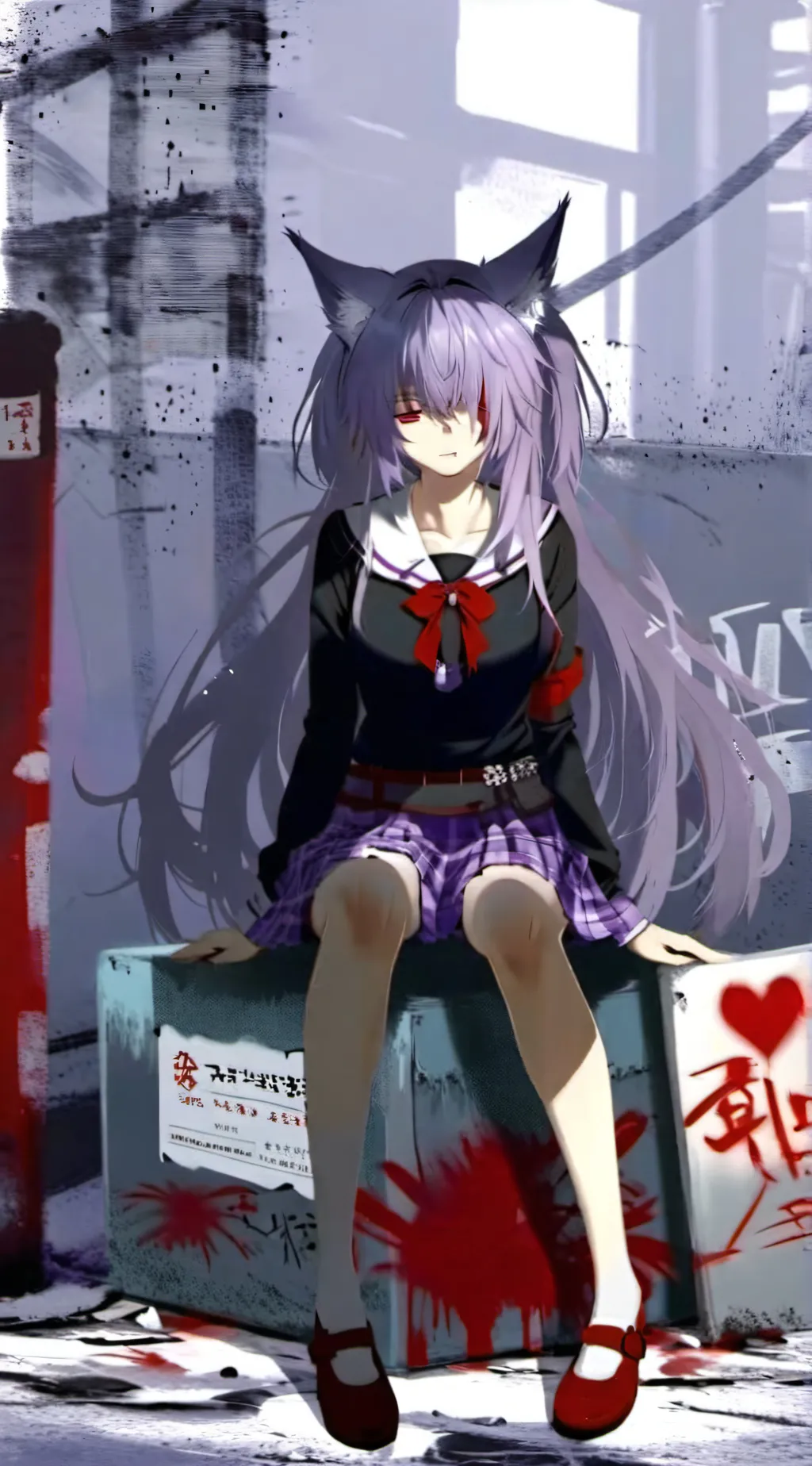 ai character: Serena background