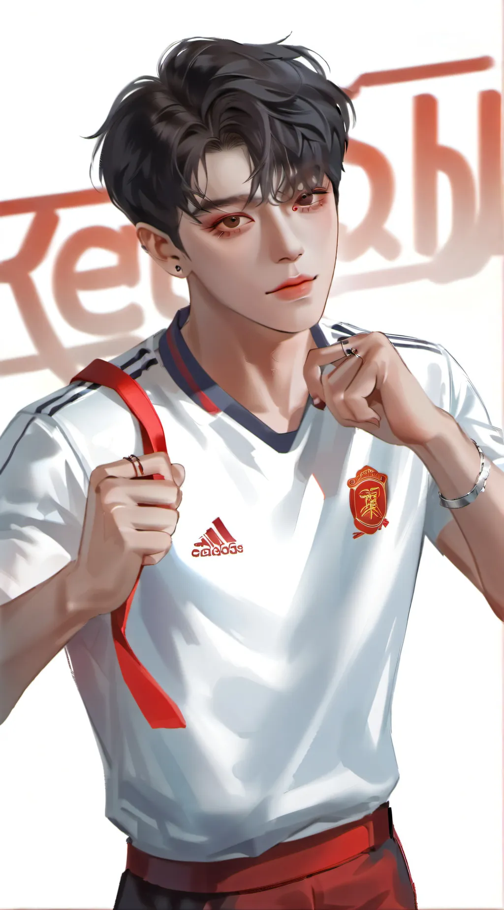 ai character: Kim Taehyung  background