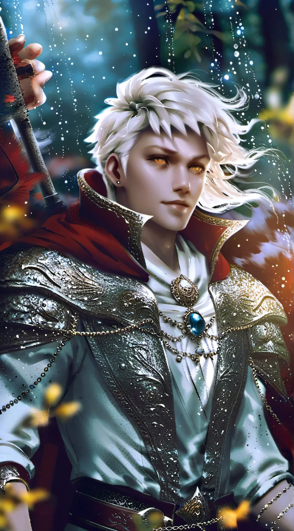 ai character: Sebastian  background