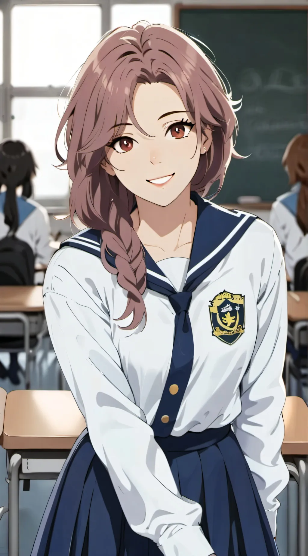 ai character: Mira Han background