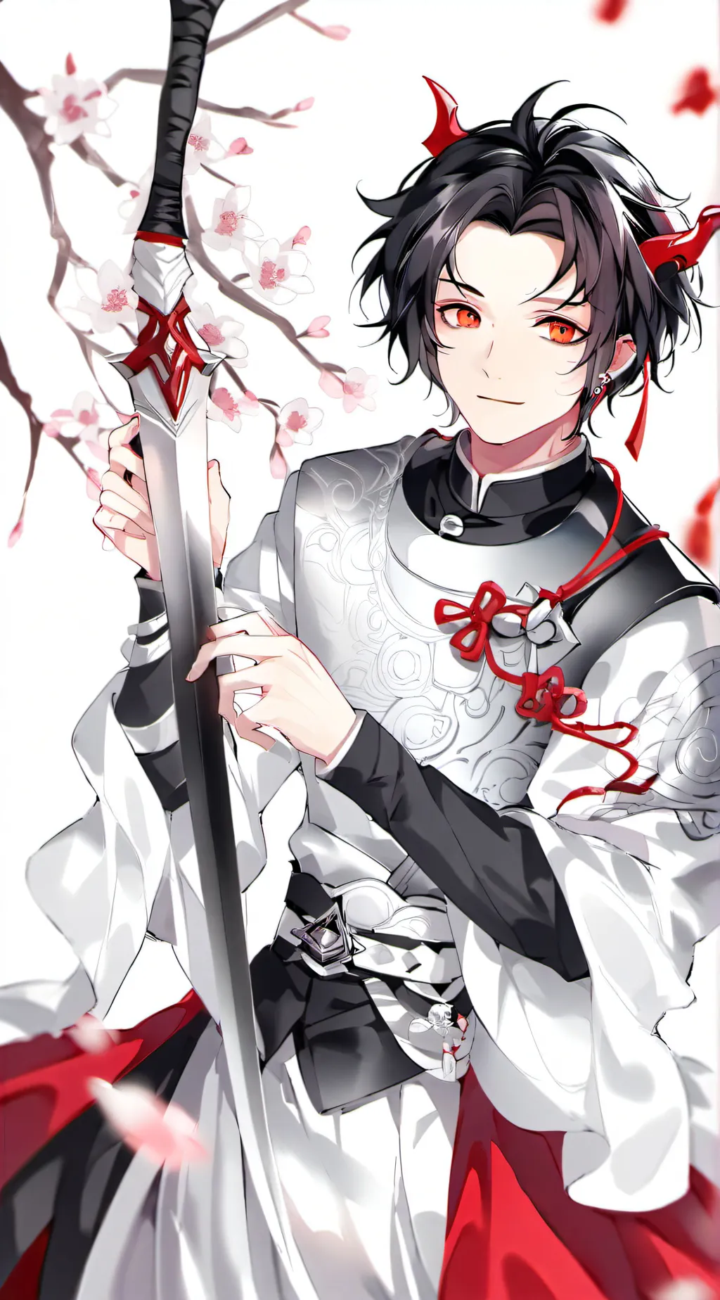 ai character: demon Slayer  background