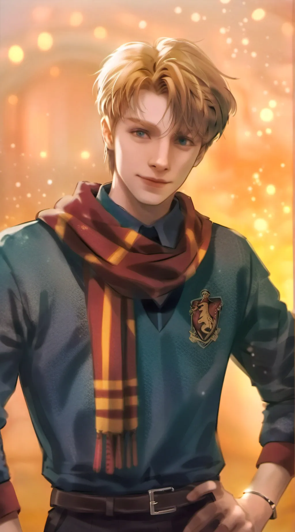ai character: Logan potter  background