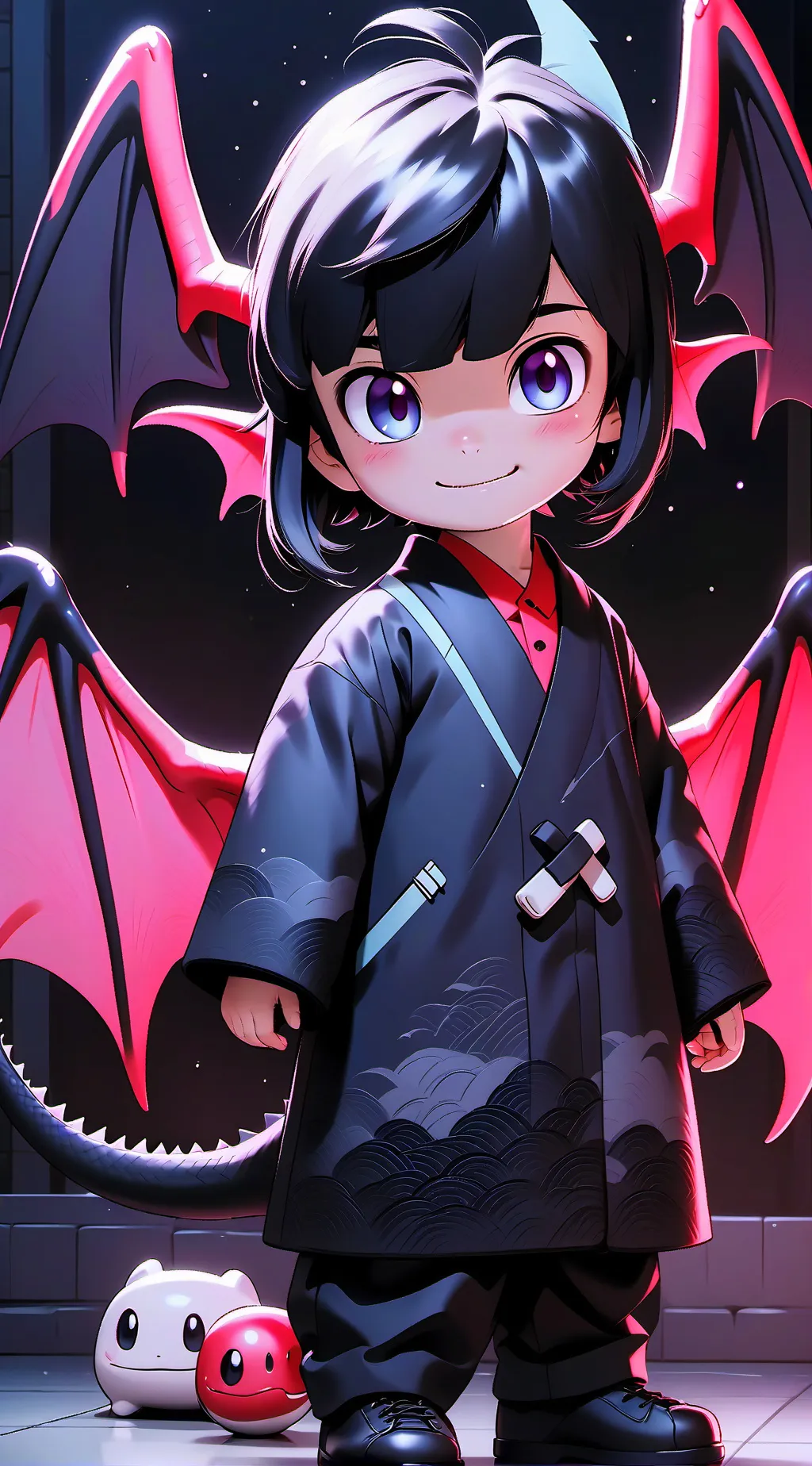 ai character: toothless background