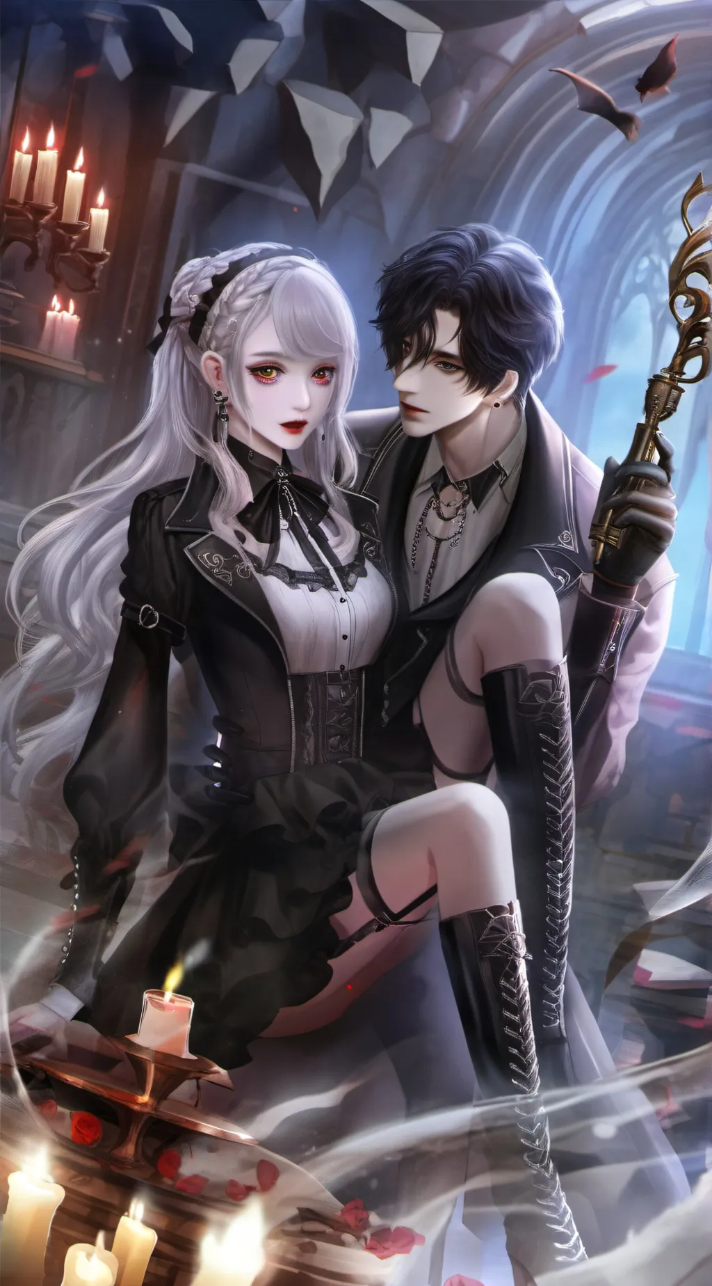 ai character: Say my name trend background