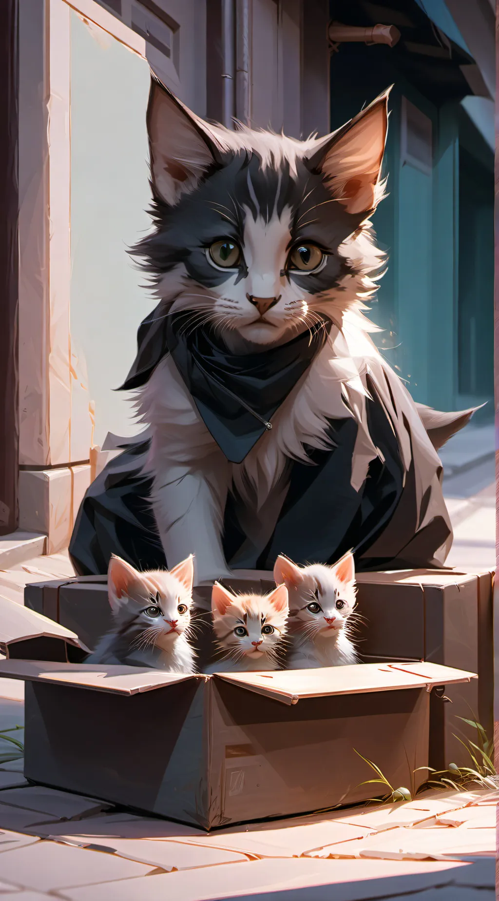 ai character: Cat. *5 subs* background