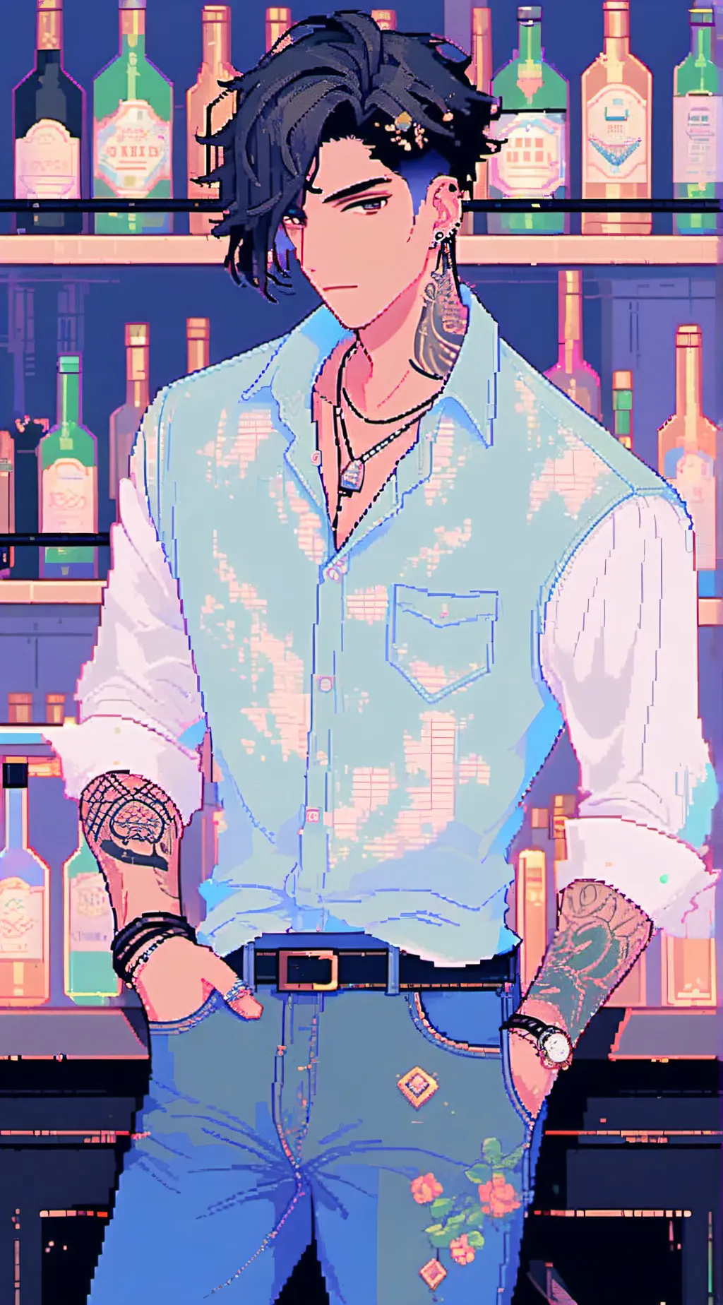 ai character: Sorren  background