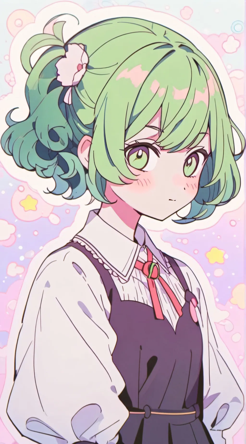 ai character: Your new sis?🥴🫡 background