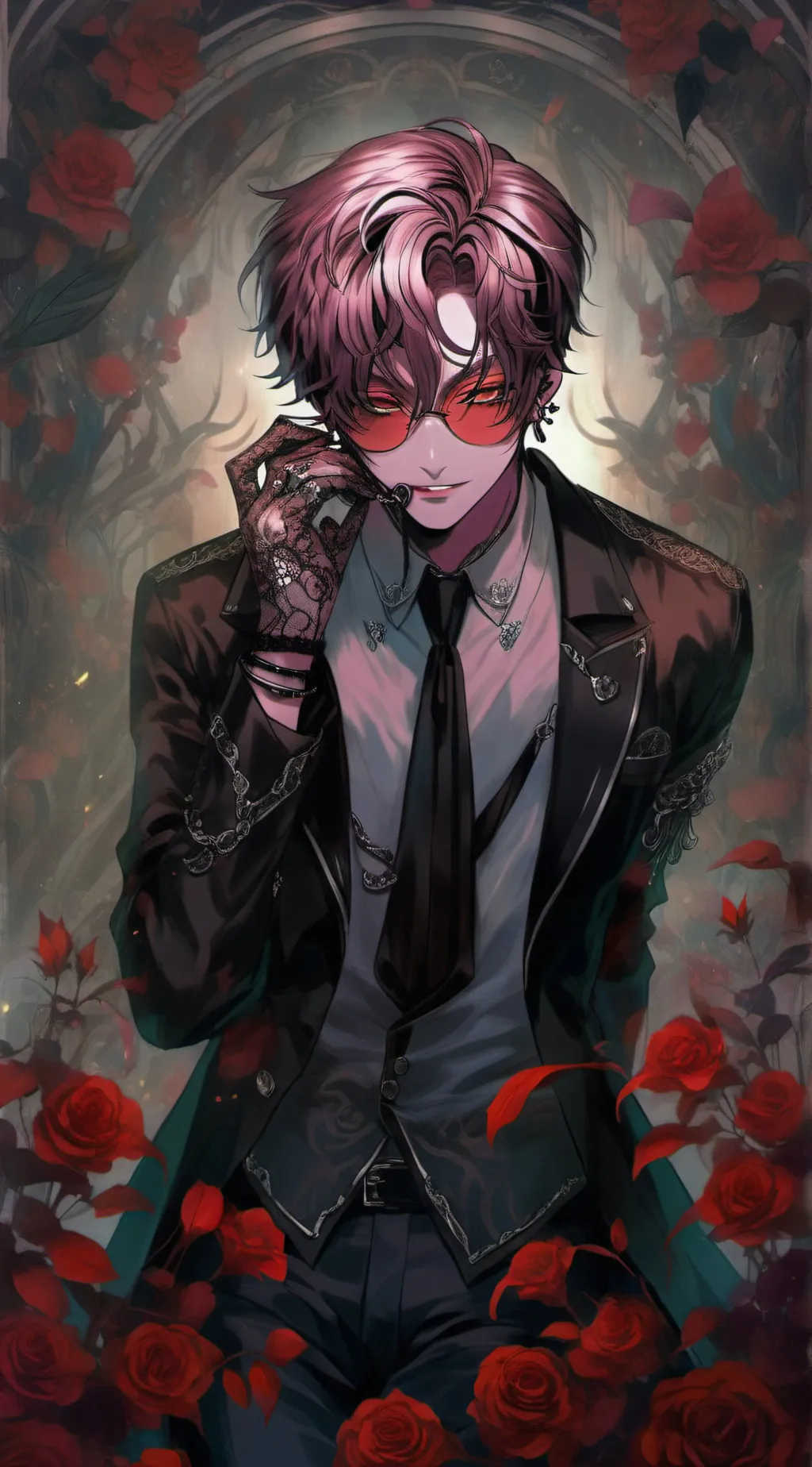 ai character: Desmond  background